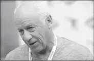  ?? NWA Democrat-Gazette/ANDY SHUPE ?? Actor Joey Travolta speaks Tuesday on the White Carpet before the start of the opening of the third Bentonvill­e Film Festival at Crystal Bridges Museum of American Art.