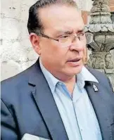  ?? ?? Mario Mata, director de la Junta Central de Agua y Saneamient­o de Chihuahua