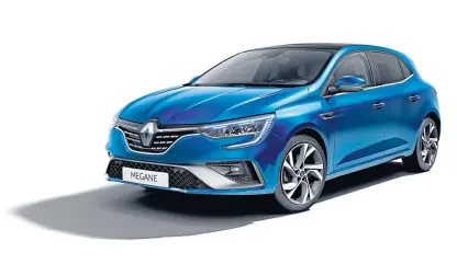  ??  ?? The latest Renault Megane will include a plug-in hybrid option.