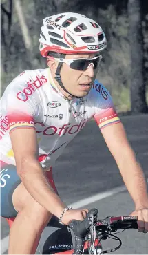  ??  ?? Darwin atapuma habló del momento que vive el ciclismo colombiano en general y dijo que ha crecido muchísimo en los últimos años.