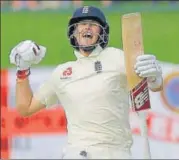  ?? AP ?? England captain Joe Root scored his 15th Test century to give his team an advantage in the second Test on Friday.