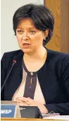  ??  ?? MSP Jenny Marra has called for Mr Leonard’s resignatio­n.