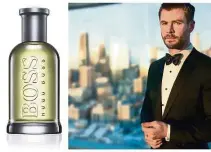  ??  ?? Hemsworth, the face of Boss Bottled, hopes to instill the qualities of honesty and integrity in his kids. — Boss Bottled