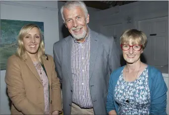  ??  ?? Eileen Morrissey, Cllr Jim Moore and Jean Cullinane.