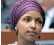  ??  ?? Ilhan Omar, the Muslim congresswo­man, hit the headlines again with controvers­ial remarks