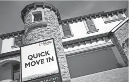  ?? PHELAN M. EBENHACK/AP ?? While home prices appear to have peaked last summer, they still ended 2022 higher than they were at the end of 2021.