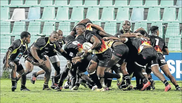  ?? Picture: FILE ?? BATTLE READY: The Fort Hare Blues and Walter Sisulu University All Blacks will both look to excel in this year’s Varsity Shield competitio­n
