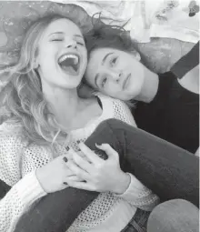  ??  ?? Halston Sage, left, and Zoey Deutch in a scene from the movie Before I Fall, directed by Ry Russo-Young.