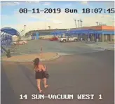  ?? MARICOPA COUNTY SHERIFF’S OFFICE ?? The Maricopa County Sheriff’s Office says this woman was chased in the area of 11049 W. U.S. 60 in Youngtown, where she was forced into a black 2019 Chevrolet Silverado pickup truck on Sunday.