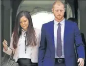  ?? AFP ?? Ben Stokes with wife Clare in Bristol. Stokes closed his eyes and looked up in relief after being pronounced not guilty.