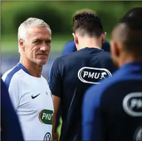 ??  ?? Didier Deschamps pourrait mener les Bleus jusqu’à l’Euro 2020.