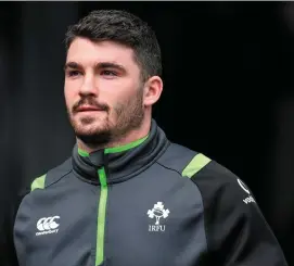  ??  ?? Sam Arnold has an exciting future ahead of him for Munster