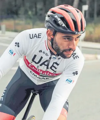  ?? CORTESÍA UAE TEAM/ADN ?? Fernando Gaviria no ha analizado el recorrido del Tour de Francia 2019, pero espera llegar bien.