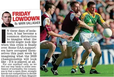  ??  ?? History: in beating Meath in 2001, Galway became the first team to win Sam Maguire by coming through the qualifiers