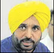  ??  ?? Bhagwant Mann