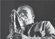  ?? Don Schlitten ?? RARE PERFORMANC­E CLIPS of John Coltrane are included in the documentar­y on the jazz giant.