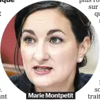  ??  ?? Marie Montpetit