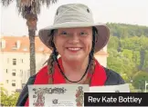  ??  ?? Rev Kate Bottley