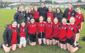  ?? ?? The Coláiste Fionnchua, Mitchelsto­wn U15 blitz winners.