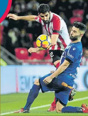  ?? FOTO: JUAN ECHEVERRÍA ?? Superiores El Athletic no dio ninguna opción al Alavés en San Mamés