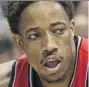  ??  ?? DeMar DeRozan