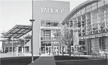  ?? YAHOO ?? Yahoo now finds itself fighting for a shrinking share of the global digital advertisin­g market.