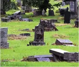  ?? By Dean Herbert ?? Scene: Glasgow’s Craigton Cemetery