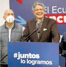  ??  ?? Lasso tomó revancha de las derrotas que le propinó la izquierda socialista en 2013 y 2017/