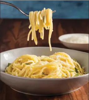  ?? (Courtesy of America’s Test Kitchen) ?? Spaghetti al Limone