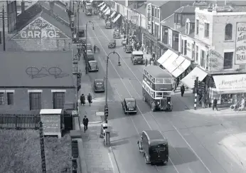  ??  ?? A view of Holmeside more than 70 years ago.