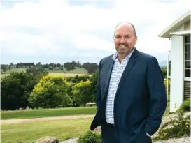  ??  ?? Craig Debnam took over the reins at Lardner Park last month and is looking forward to strengthen­ing the core business of Farm World and expanding new opportunit­ies for events.