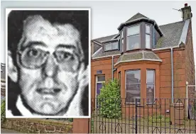  ??  ?? Suffocated: Henry Wilson was killed at the couple’s Ayr home