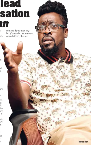  ??  ?? Beenie Man