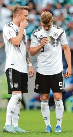  ?? Foto: Getty ?? Marco Reus (links) und Timo Werner zeigten gegen Schweden eine starke Leistung und bekommen in der Einzelkrit­ik die besten Noten.
