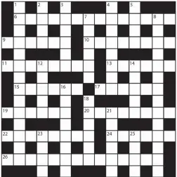  ?? PRIZES of £20 will be awarded to the senders of the first three correct solutions checked. Solutions to: Daily Mail Prize Crossword No. 15,641, PO BOX 3451, Norwich, NR7 7NR. Entries may be submitted by second-class post. Envelopes must be postmarked no l ?? No 15,641