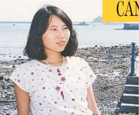  ??  ?? Sun Qian, a Canadian citizen, was arrested in Beijing in 2017 for belonging to Falun Gong.
