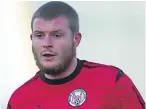  ??  ?? Craig Storie: pulled one back for Brechin.