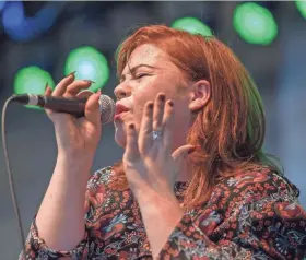  ?? SUMMERFEST ?? Abby Jeanne covers a 1960s made-in-Milwaukee classic, “Stop and Listen.”