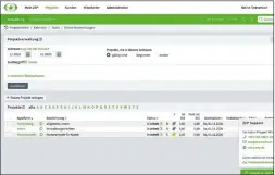  ?? ZEP ?? Das leistungsf­ähige, modular aufgebaute ist in der Basisversi­on auf Projektver­waltung ausgelegt und kann mit zahlreiche­n Modulen erweitert werden.