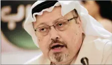  ?? PICTURE: FACEBOOK ?? JAMAL KHASHOGGI