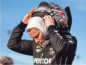  ?? MARK J. REBILAS/USA TODAY SPORTS ?? Josef Newgarden was the 2017 Verizon IndyCar Series champion and leads in points this year. His best Indy 500 finish: third.