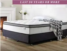  ?? PHOTO: FOCUS ON FURNITURE ?? The Portsea Premium Mattress by SleepMaker.