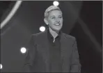  ??  ?? Ellen DeGeneres