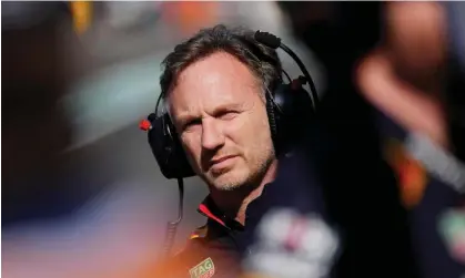  ?? Photograph: Scott Barbour/Reuters ?? Christian Horner has always denied the accusation­s and was cleared by an independen­t investigat­ion.