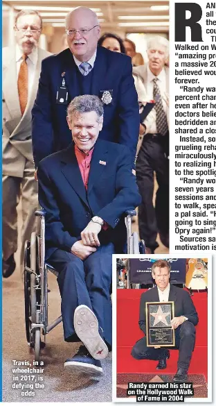 Amen To That Randy Travis Miracle Comeback Pressreader