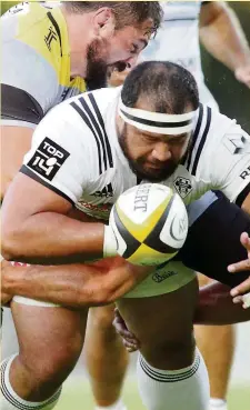  ?? Photo Pascal Couillaud ?? Brive, club convivial, offrira le verre de l’amitié à tous les supporters ce soir après la rencontre amicale face à Aurillac. Une victoire comme précédemme­nt face à La Rochelle serait porteuse d’espoir pour les Corréziens.