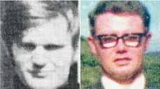  ??  ?? From left, James Wray, William McKinney and Daniel Hegarty were among those killed.