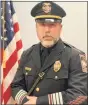  ?? Contribute­d photo ?? Brookfield’s new police chief, John Puglisi, will take over from Chief Jay Purcell in February.