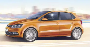  ??  ?? My drive: The Volkswagen Polo Hatchback