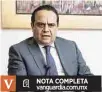  ??  ?? Consciente. Francisco Acuña sabe que con la ausencia de fiscal se frena el trabajo del SNA.